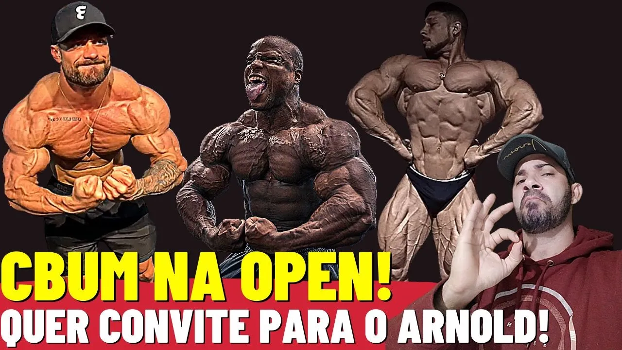 CBUM QUER COMPETIR NA OPEN DO ARNOLD CLASSIC