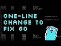How a One Line Change fixed Go s Debugging