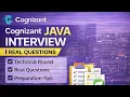 Cognizant Java Interview Experience 3 5 Years Real Questions DEC 2025
