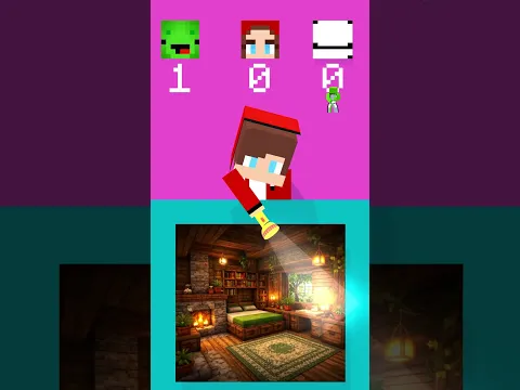 JJ collects Maizen, JJ Sister and Dream  MAIZEN Minecraft Animation #minecraftanimation