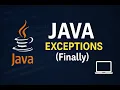 Java Tutorial - Exceptions Finally