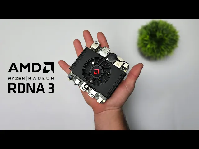 This New X86 SBC Packs A FAST Ryzen RDNA3 APU!