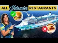 We Tried ALL Margaritaville At Sea ISLANDER Restaurants Review