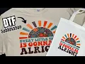 DTF SUBLIMATION HACK Sublimation on 100 Cotton
