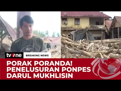 Lautan Kayu Gelondongan Mengelilingi Pesantren Darul Mukhlisin