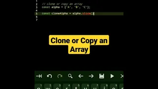 clone or copy an array javascript tutorial