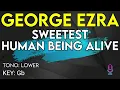 George Ezra - Sweetest Human Being Alive - Karaoke Instrumental - Lower