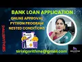 48 Bank Loan application - online approval