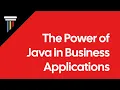 GRCPC 2025 The Power of Java in Business Applications by Alexandra Ntetsika