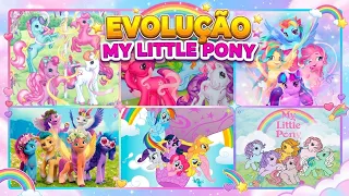 Evolução My Little Pony 1983-2027 🦄🌈