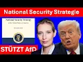Trumps Sicherheitsdoktrien macht die AfD plötzlich unverzichtbar für Deutschland!