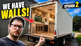 THIS BOX TRUCK RV BUILD IS GETTING SERIOUS!