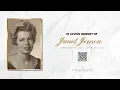 Janet Jensen Funeral Service