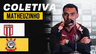 MATHEUZINHO FALA SOBRE A PREPARAÇÃO DO CORINTHIANS PARA A DECISÃO DA LIBERTADORES
