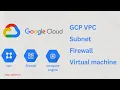 How to Create a VPC Network Subnet Firewall and Virtual Machine on Google Cloud GCP