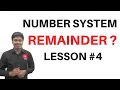 Number System Finding Remainder LESSON-4