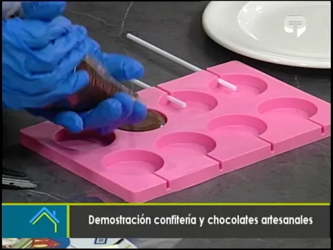Demostración confitería y chocolates artesanales