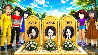 MENEMUKAN LOKASI KUBURAN KELUARGA " IBU BILANG PAKAI INI DULU " || SAKURA SCHOOL SIMULATOR DRAMA 
