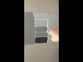 The HUNT for a Perfect Gray Paint Color Repose vs Mindful Agreeable and Woodlawn Colonial Gray