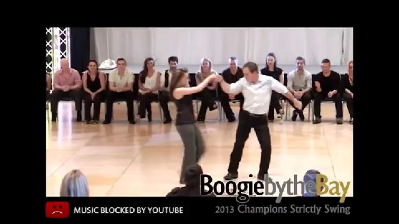 Robert Royston & Jennifer DeLuca - 2013 Boogie by the Bay - WCS Dance Champions Strictly Swing