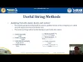 Lecture 18CS55 Module2 Usefull String Methods 2 Sowmya