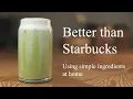 How To Make Starbuck s Lavender Cream Matcha Latte At Home Using Simple Ingredients