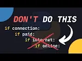 Nesting If Else Can Seriously Damage Your Code Quality Do THIS Instead In Python