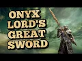 Elden Ring Onyx Lord s Greatsword Weapon Showcase Ep 89