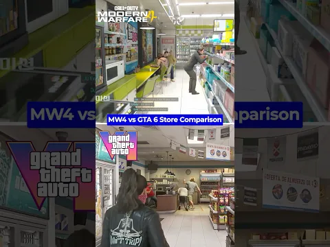 MW4 vs GTA 6 Store Comparison