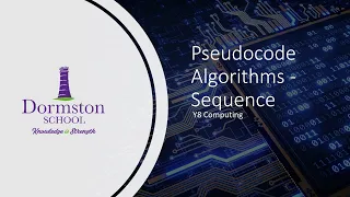 Pseudocode Algorithms - Sequence