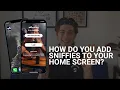Sniffies How To Add Sniffies to your Home Screen