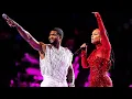 Alicia Keys Joins Usher for Super Bowl Halftime Performance