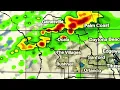 Large and extremely dangerous tornado spotted near St Augustine