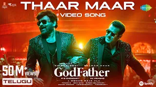 thaar maar thakkar maar video song god father megastar chiranjeevi salman khan thaman s