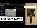 Real-Time VLM on Jetson Orin Nano With an ESP32-Cam