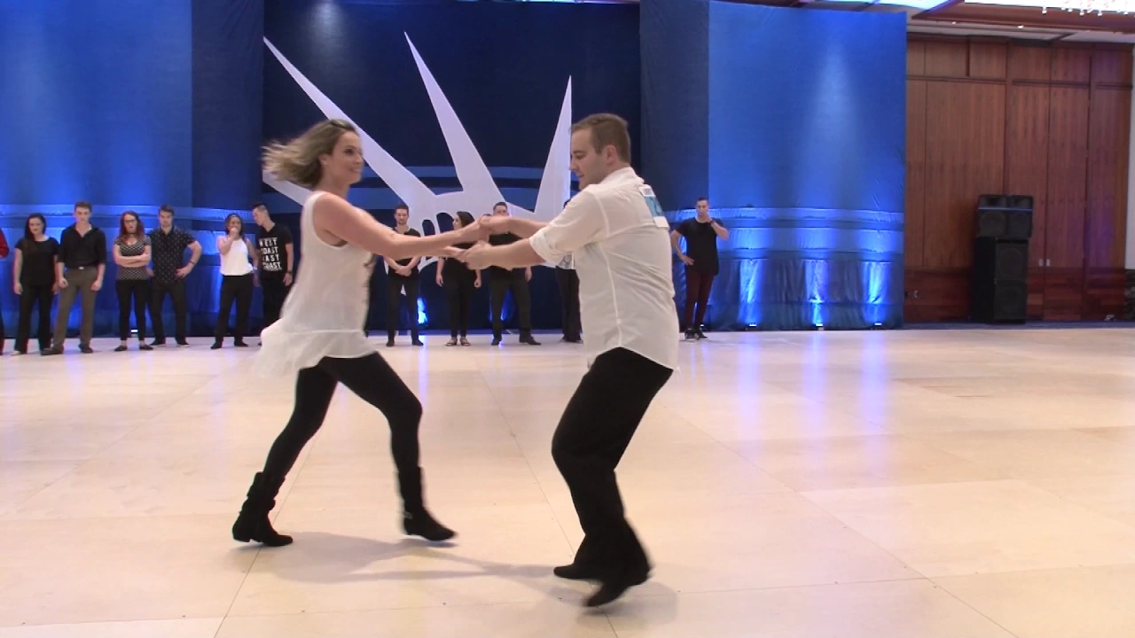 Liberty Swing 2017 All Star Strictly Swing Austin Scharnhorst & Cintia Fiaschi