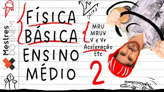 🚗 TUDO DE CINEMÁTICA PARA O ENEM 2024!! - Física Básica Completa (MESTRES DO ENEM)