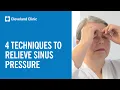 4 Techniques to Relieve Sinus Pressure