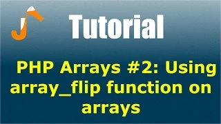 PHP Arrays Using array - flip function on arrays