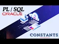 PL SQL Constants Oracle Tutorial