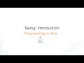 Swing Introduction in java