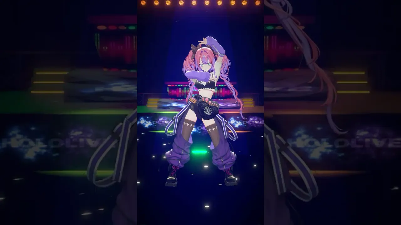 INTERNETOVERDOSE踊ってみた👼【#綺々羅々ヴィヴィ】#vtuber #hololive #dance #shorts
