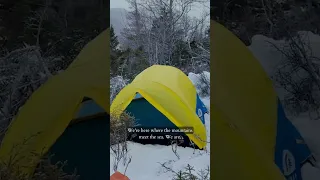 Winter Backcountry Ski Recon in Newfoundland ❄️⛷️🌊 #Shorts #Newfoundland #BackcountrySkiing