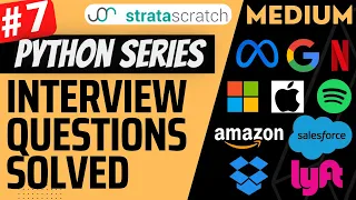 AMAZON Interview Question Explained - Python Data Science Highest Cost Orders EDS