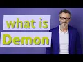 Demon Meaning of demon