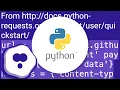Adding headers to requests module