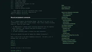 Macros in Vim
