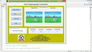 Steganography Using Matlab Project Code