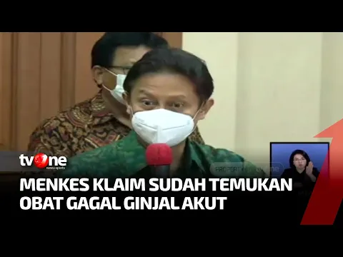 Kemenkes Sudah Temukan Obat untuk Penyakit Gagal Ginjal Akut