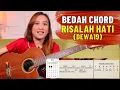 Download Lagu BEDAH CHORD - RISALAH HATI (DEWA 19)